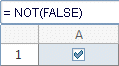 NOT(FALSE)